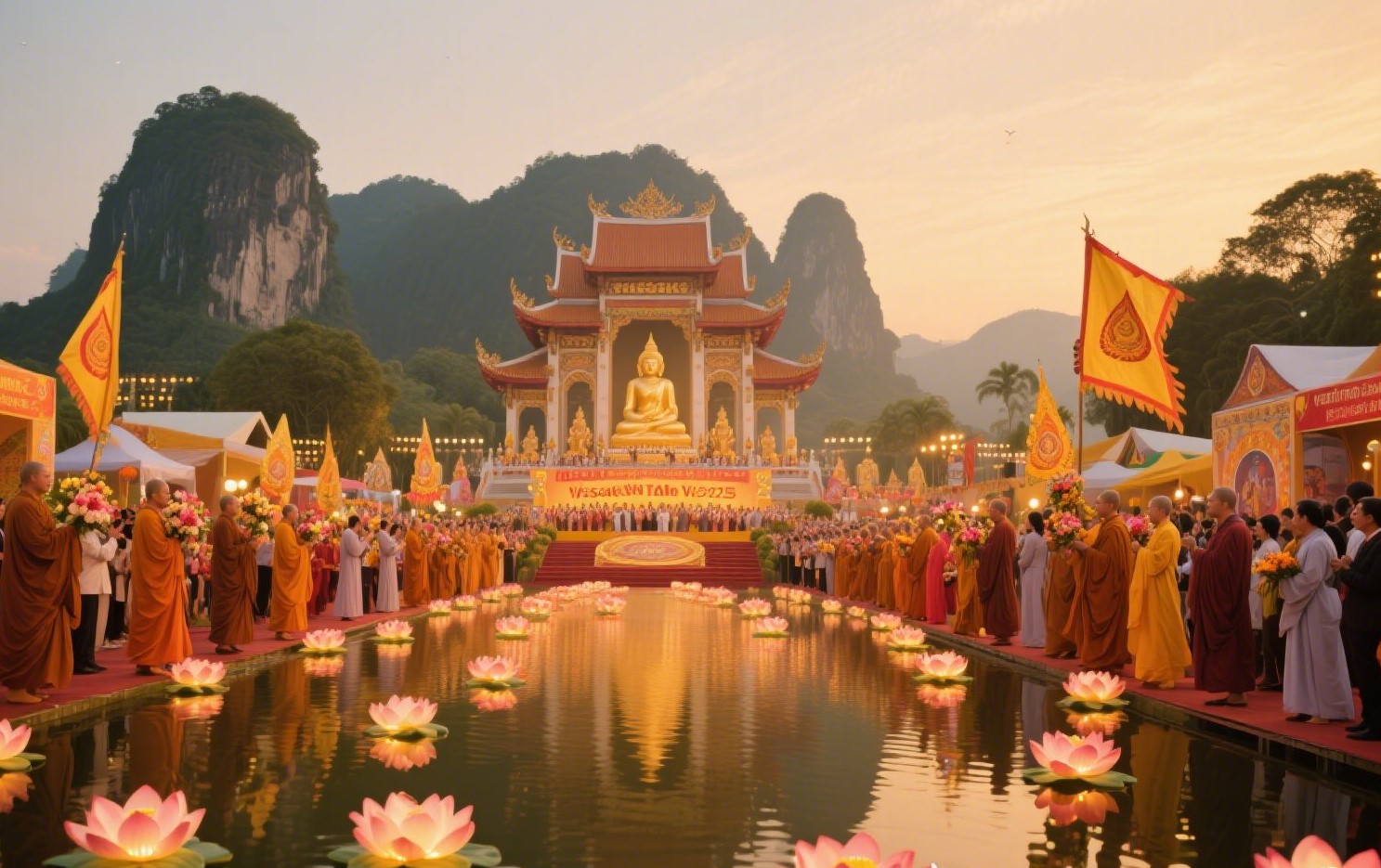 Việt Nam Chuẩn Bị Đón Mừng Vesak Lần Thứ 20 – Vai Trò “Cầu Nối Hòa Bình” của Phật Giáo Việt