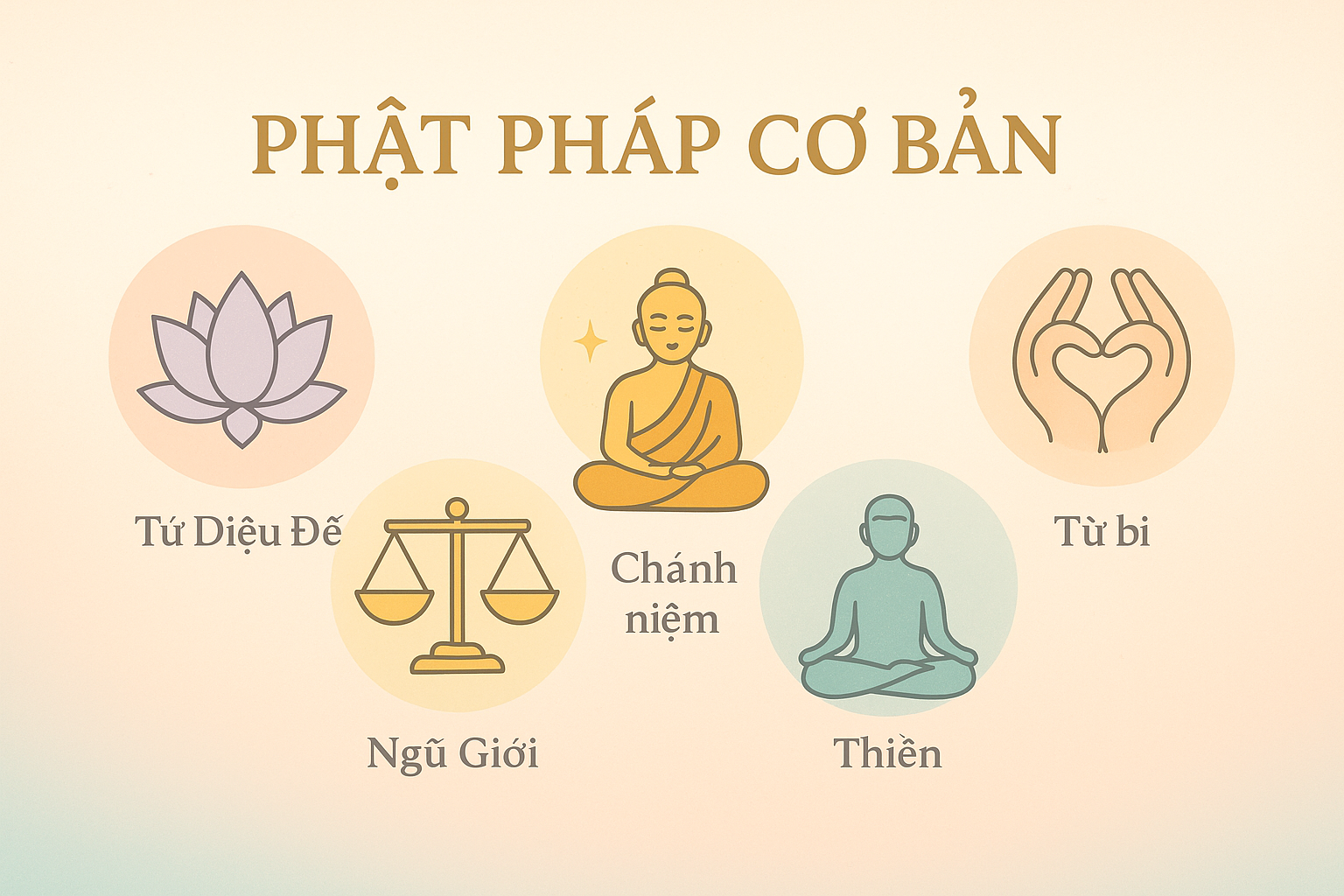 Phật pháp cơ bản cho người mới: 5 khái niệm bạn cần biết